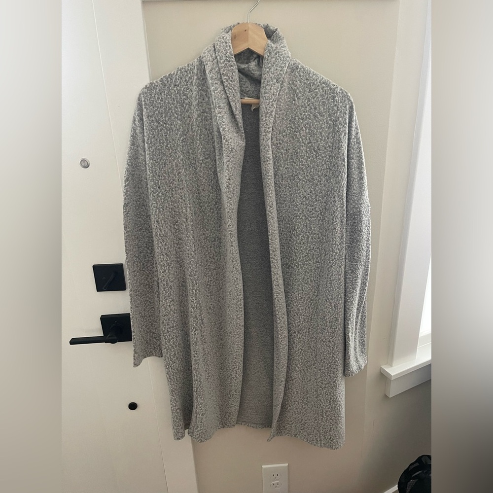 Silence + Noise Light Gray Women's Cardigan